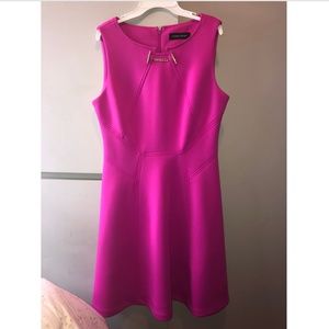 Pink/Fuchsia Sleeveless Ivanka Trump Women's Dress